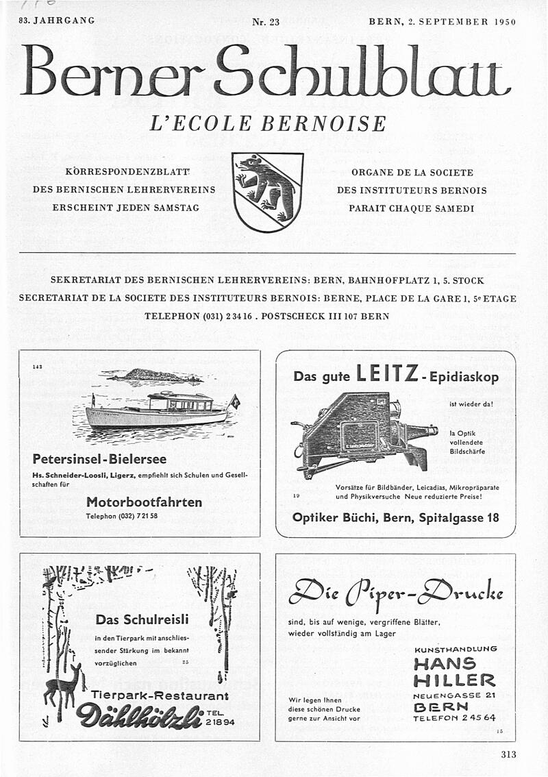 Buchumschlag - Heft 23