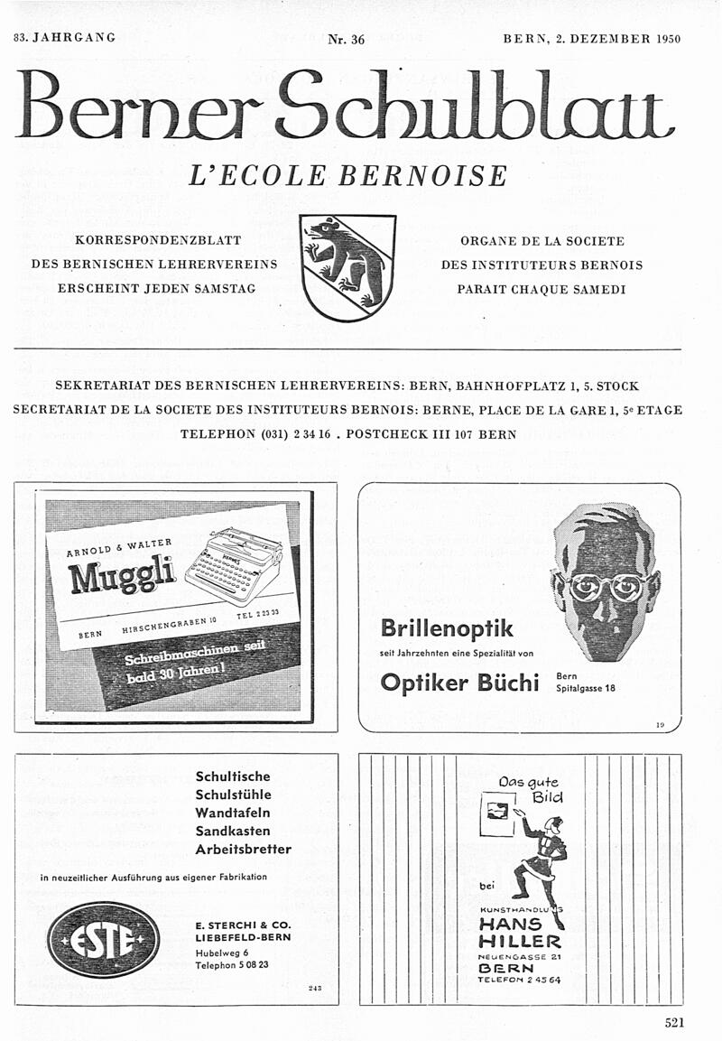 Buchumschlag - Heft 36