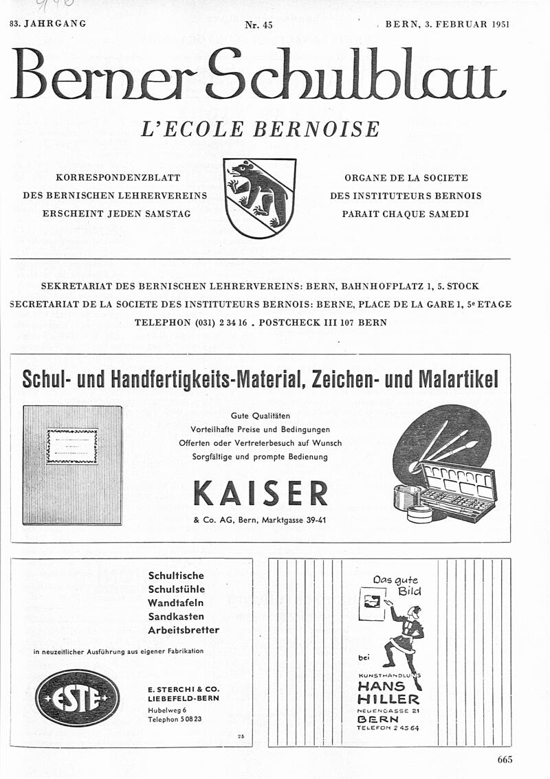 Buchumschlag - Heft 45