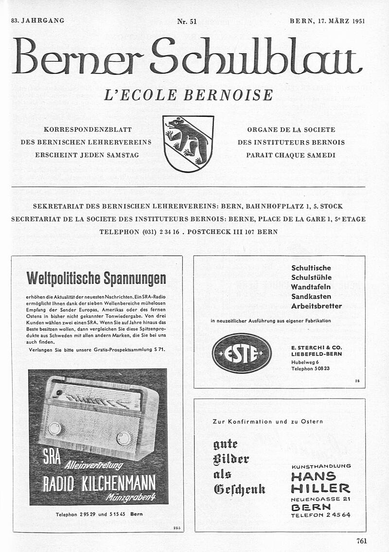 Buchumschlag - Heft 51