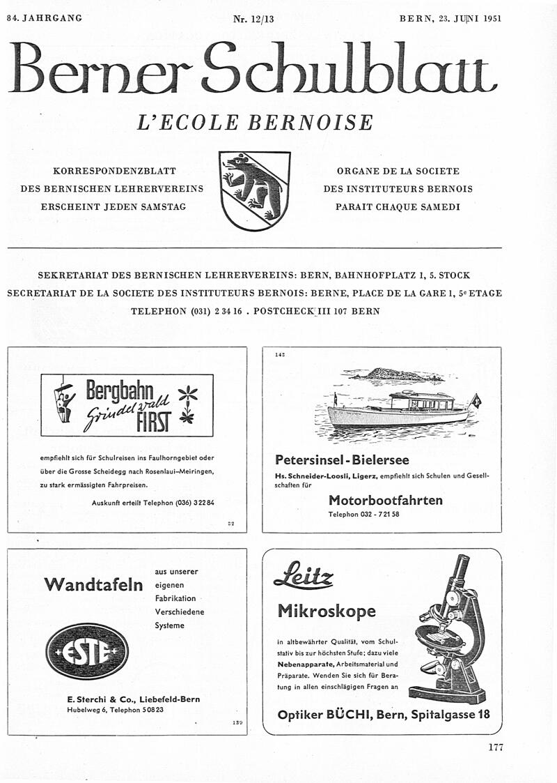 Buchumschlag - Heft 12-13