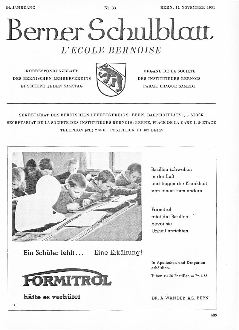 Buchumschlag - Heft 33