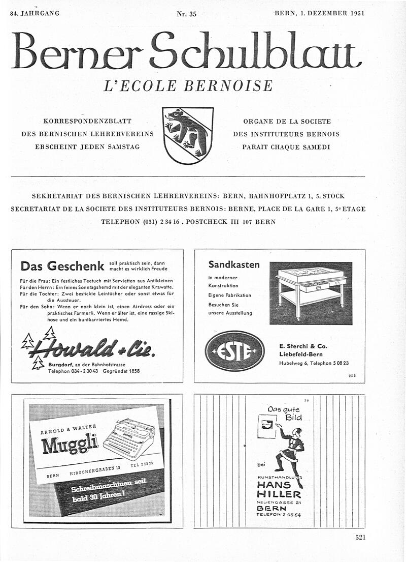 Buchumschlag - Heft 35