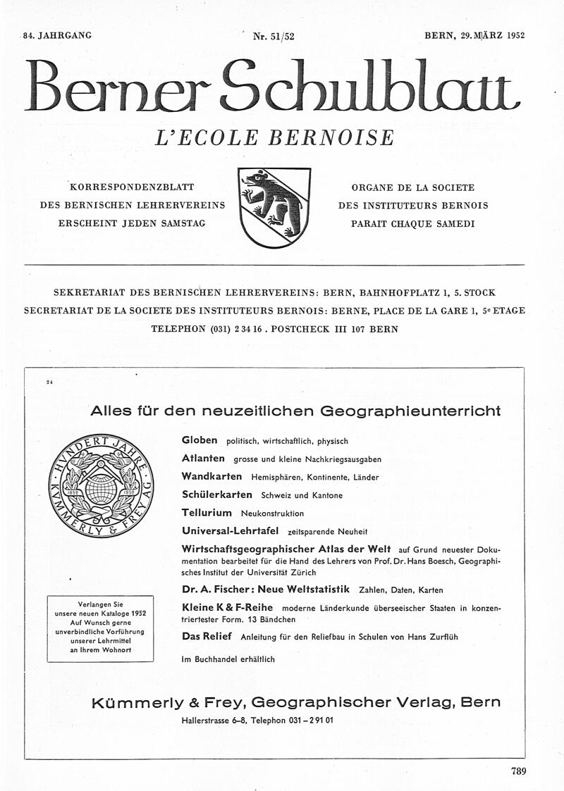 Buchumschlag - Heft 51-52