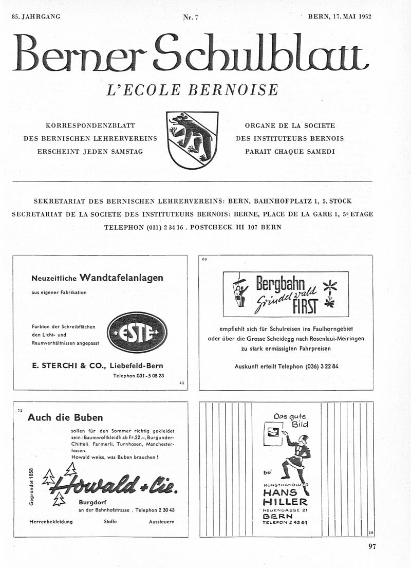 Buchumschlag - Heft 7