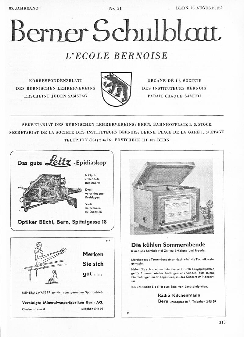 Buchumschlag - Heft 21