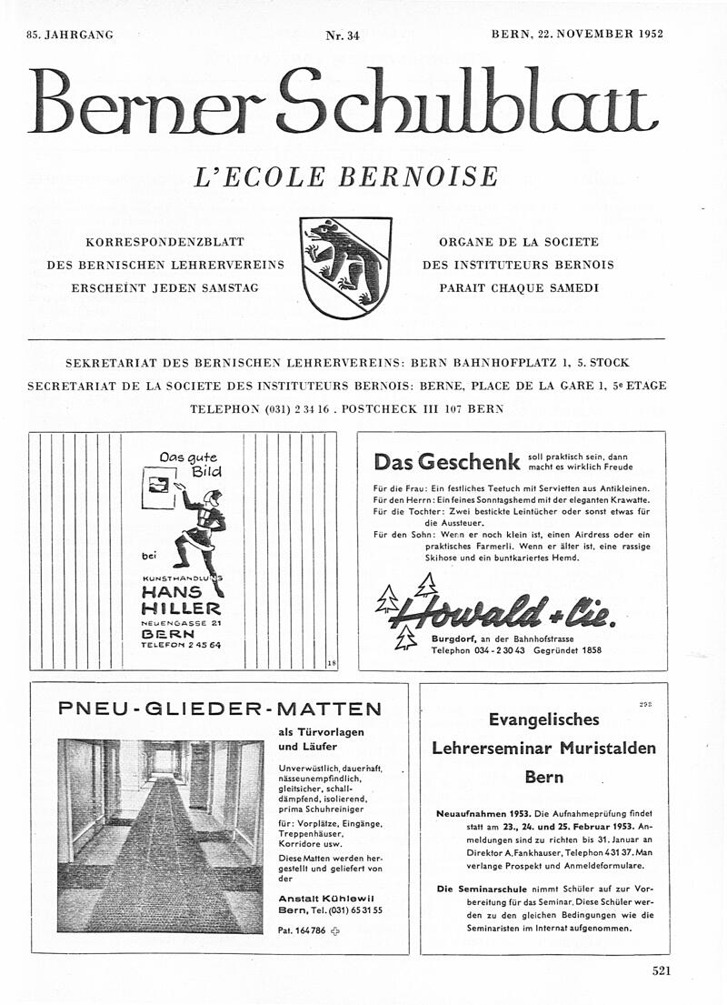 Buchumschlag - Heft 34