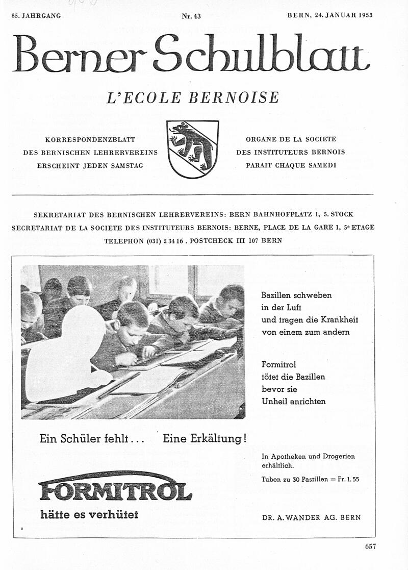 Buchumschlag - Heft 43