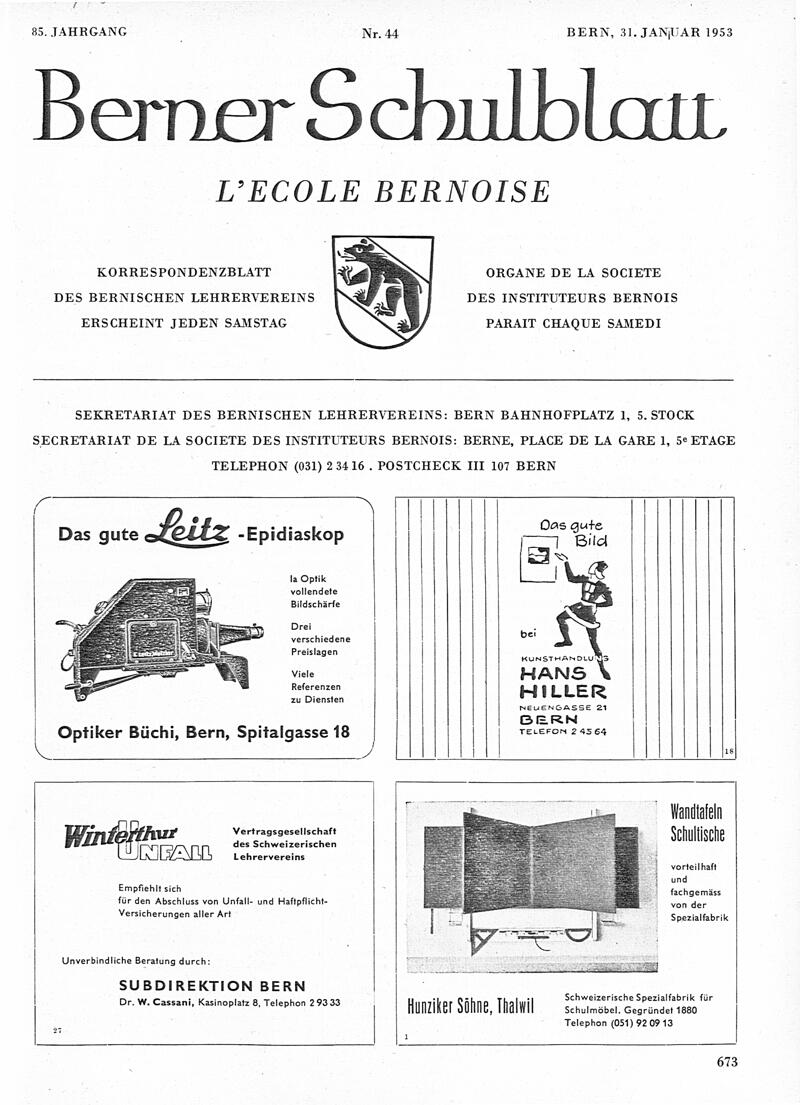 Buchumschlag - Heft 44