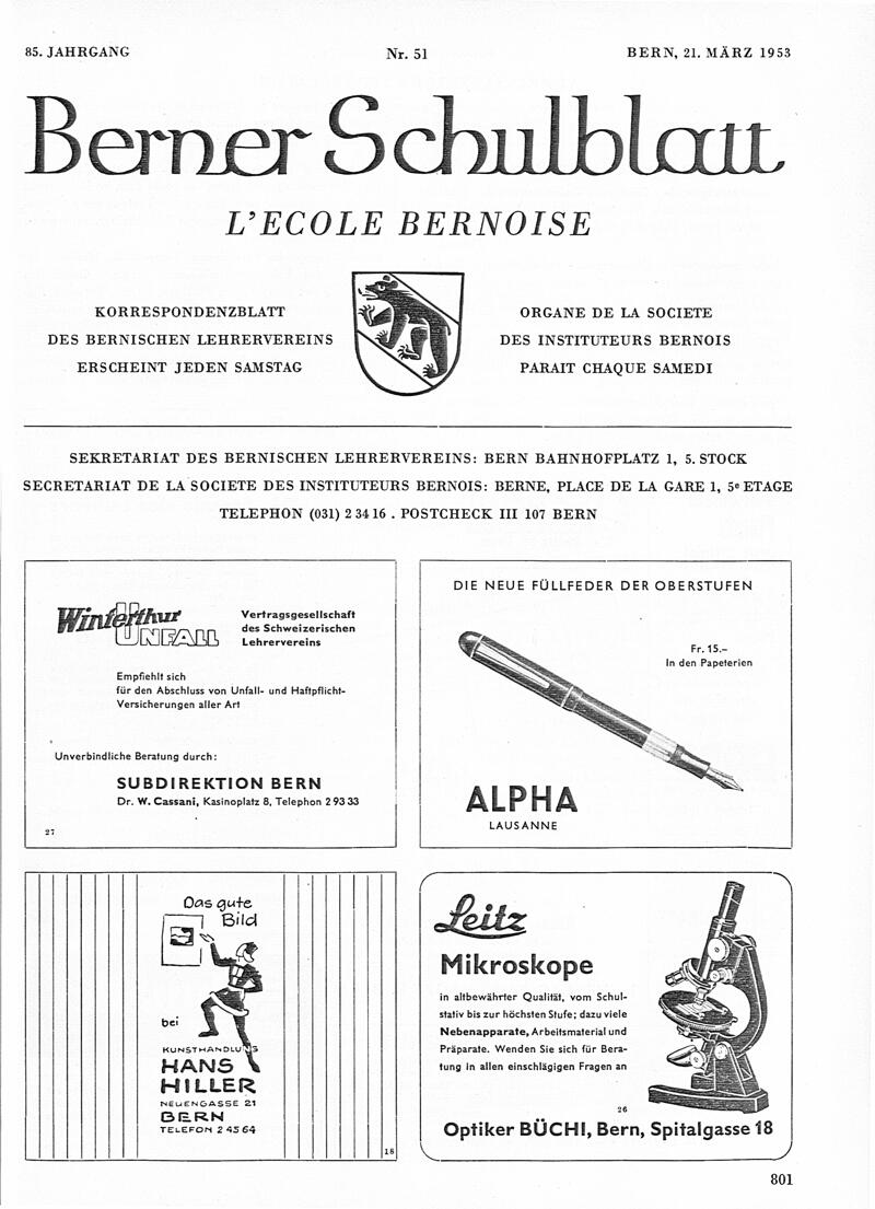 Buchumschlag - Heft 51