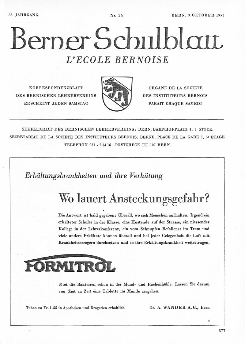 Buchumschlag - Heft 26