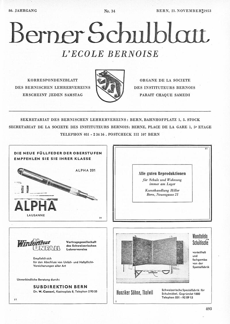 Buchumschlag - Heft 34