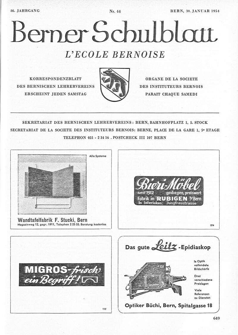 Buchumschlag - Heft 44