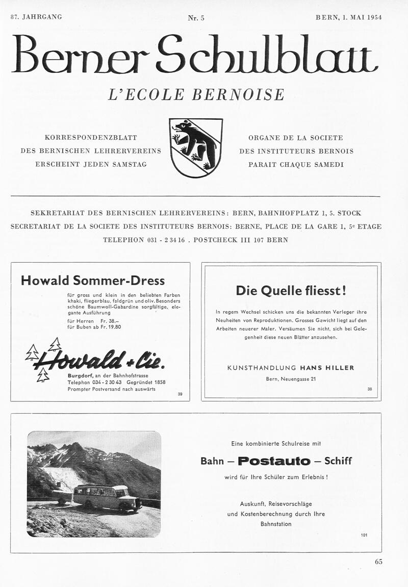 Buchumschlag - Heft 5