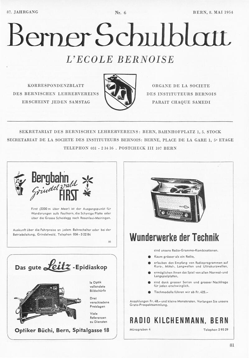 Buchumschlag - Heft 6