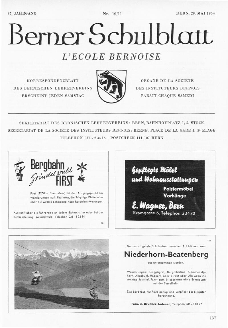 Buchumschlag - Heft 10-11