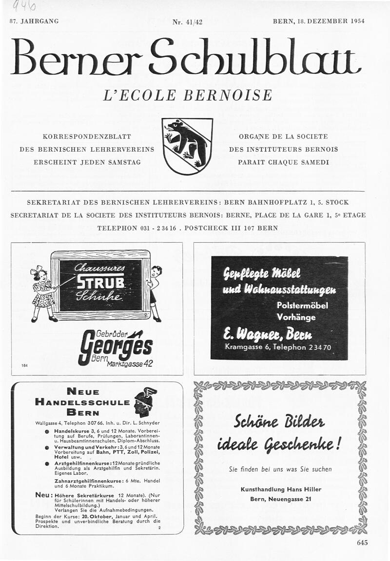 Buchumschlag - Heft 41-42