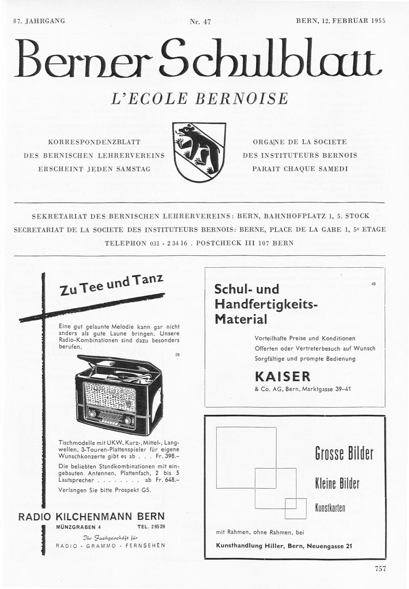 Buchumschlag - Heft 47