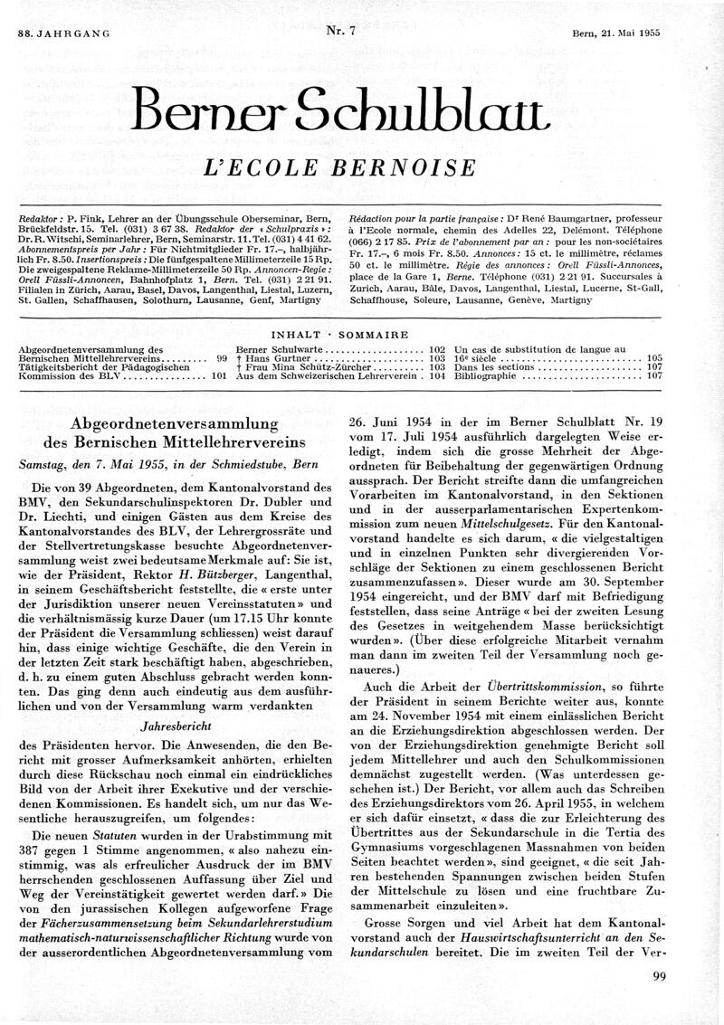 Buchumschlag - Heft 7