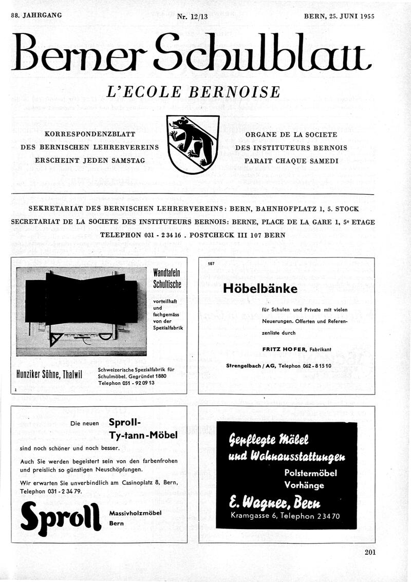 Buchumschlag - Heft 12-13