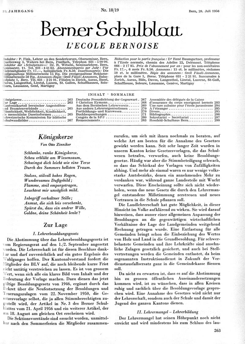 Buchumschlag - Heft 18-19