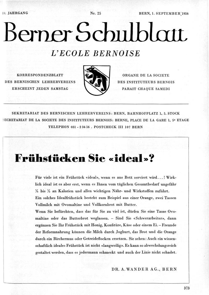 Buchumschlag - Heft 25