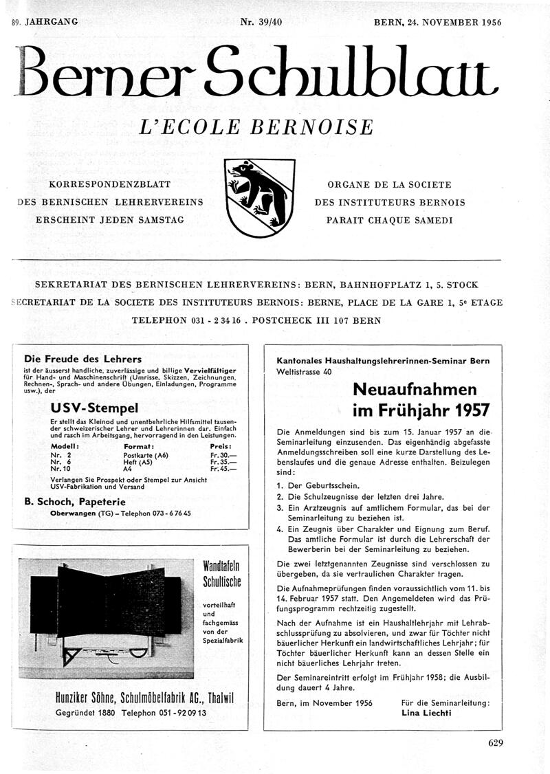 Buchumschlag - Heft 39-40