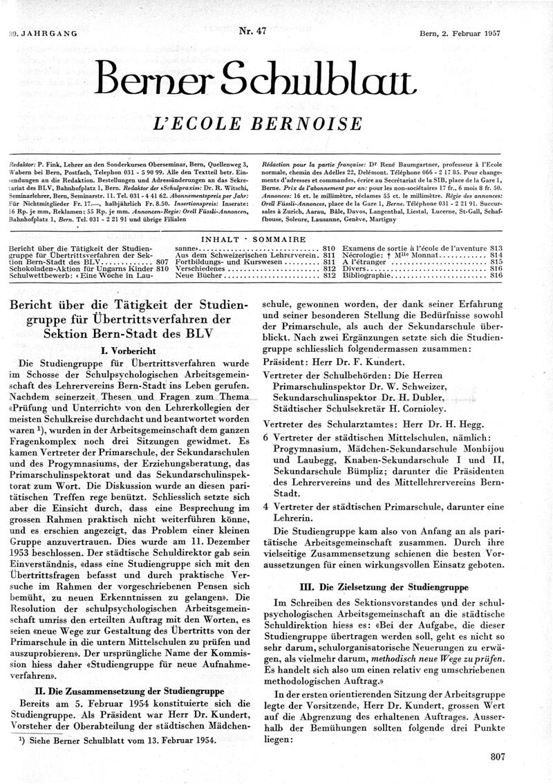 Buchumschlag - Heft 47