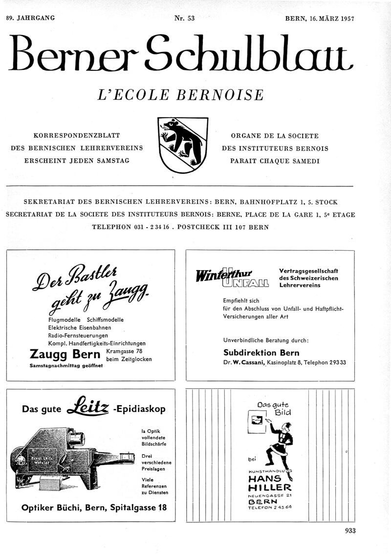 Buchumschlag - Heft 53