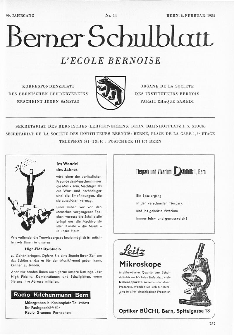 Buchumschlag - Heft 44