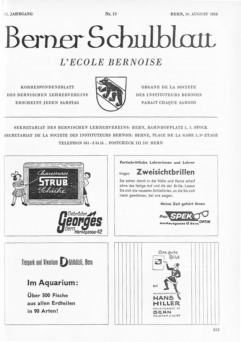 Buchumschlag - Heft 19