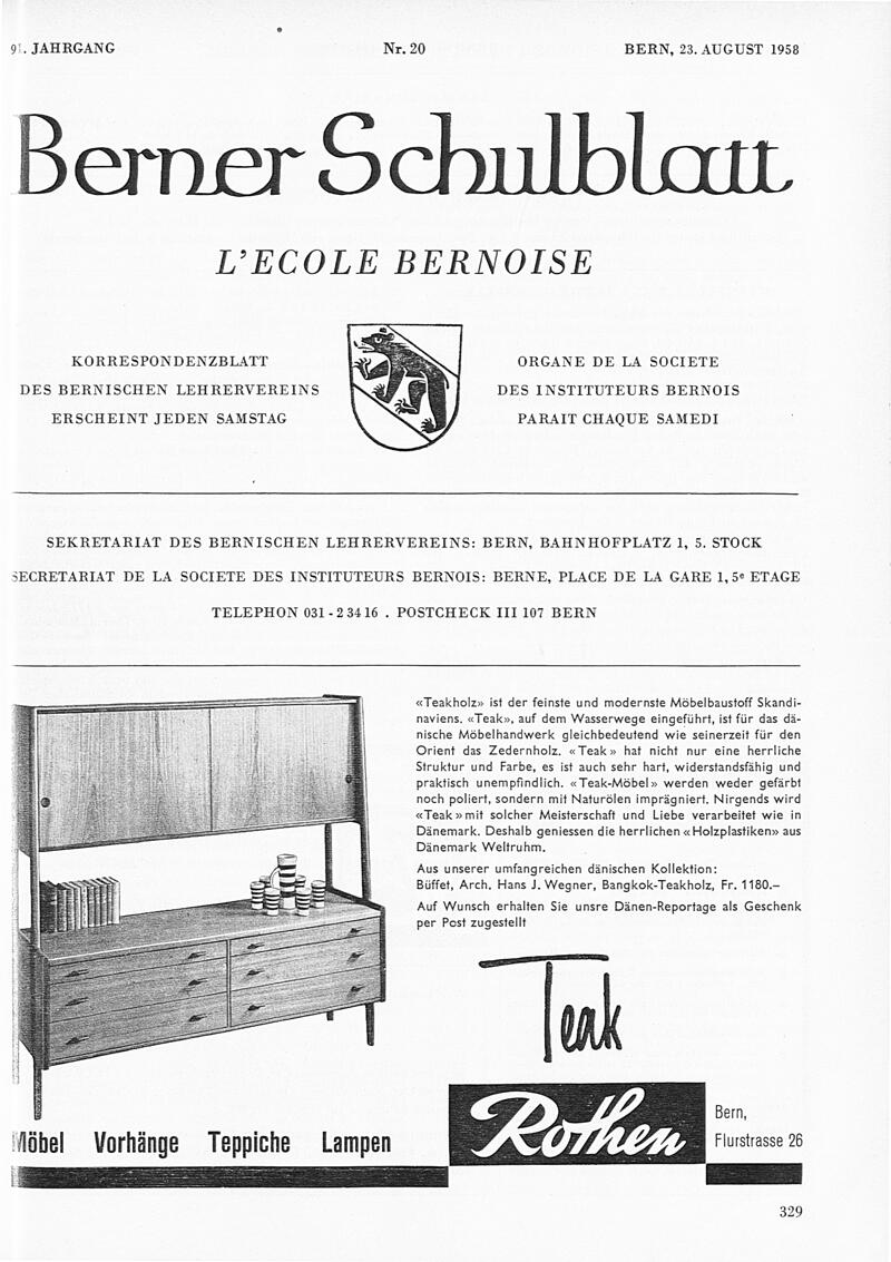 Buchumschlag - Heft 20