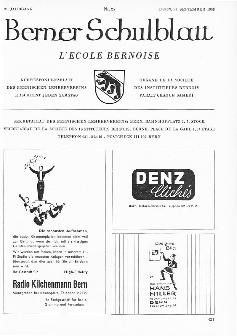 Buchumschlag - Heft 25