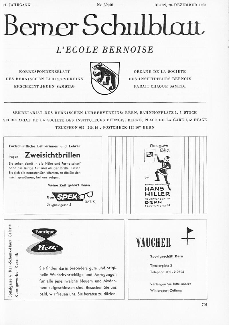 Buchumschlag - Heft 39-40