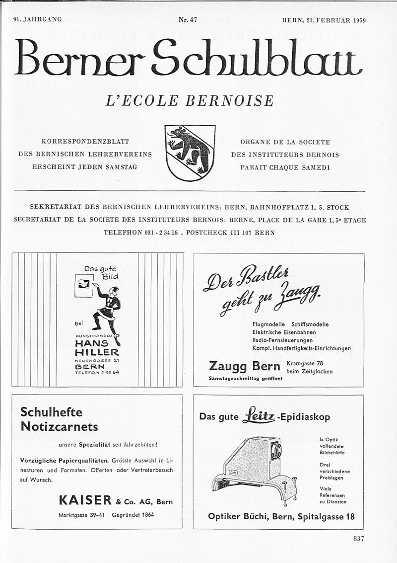 Buchumschlag - Heft 47