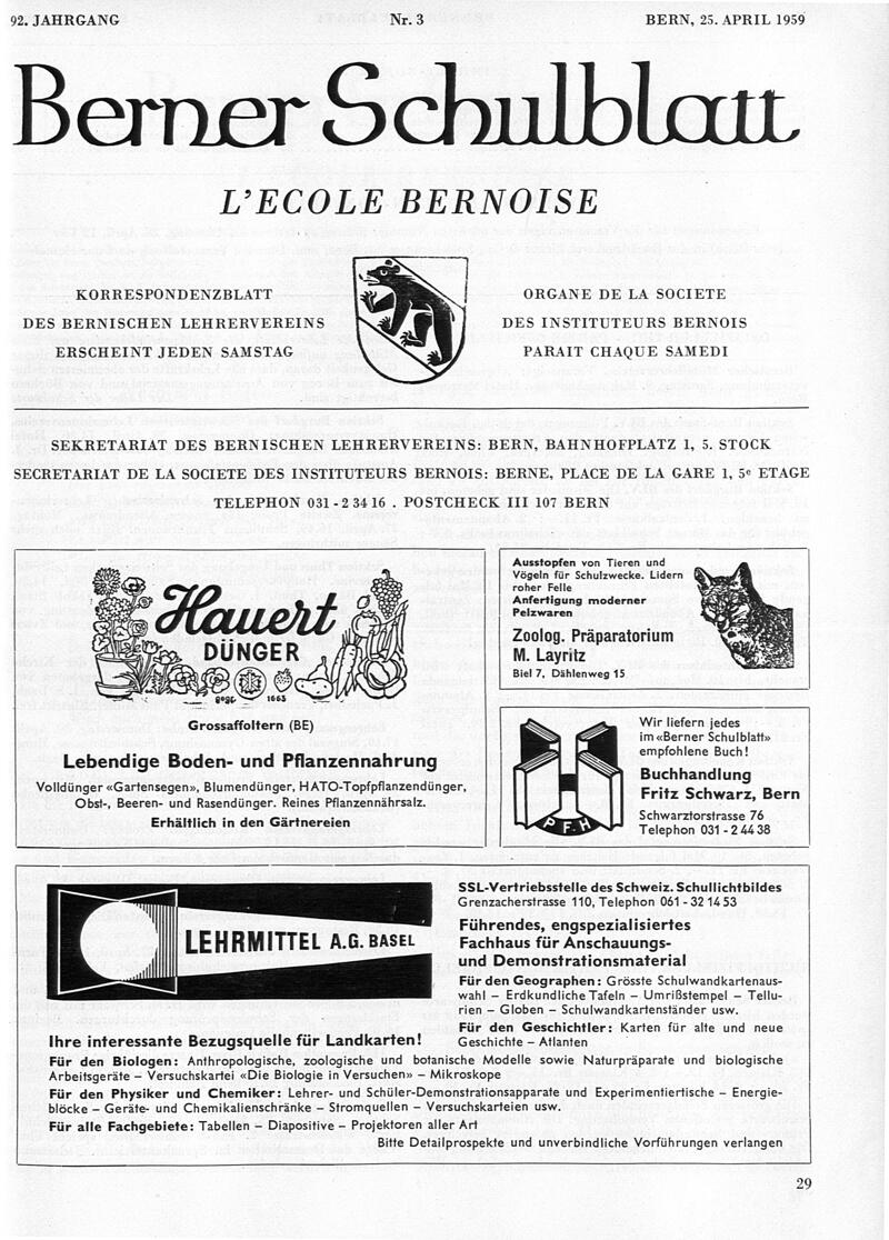 Buchumschlag - Heft 3