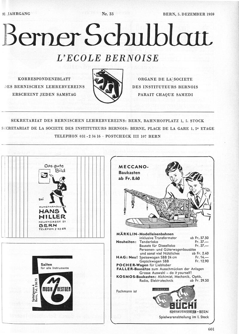 Buchumschlag - Heft 33