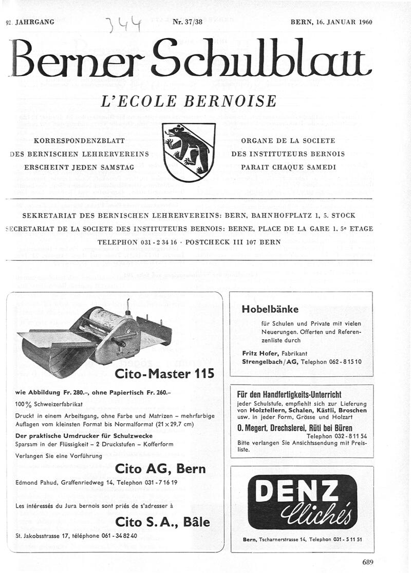 Buchumschlag - Heft 37-38