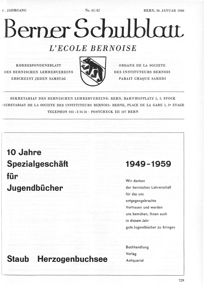 Buchumschlag - Heft 41-42