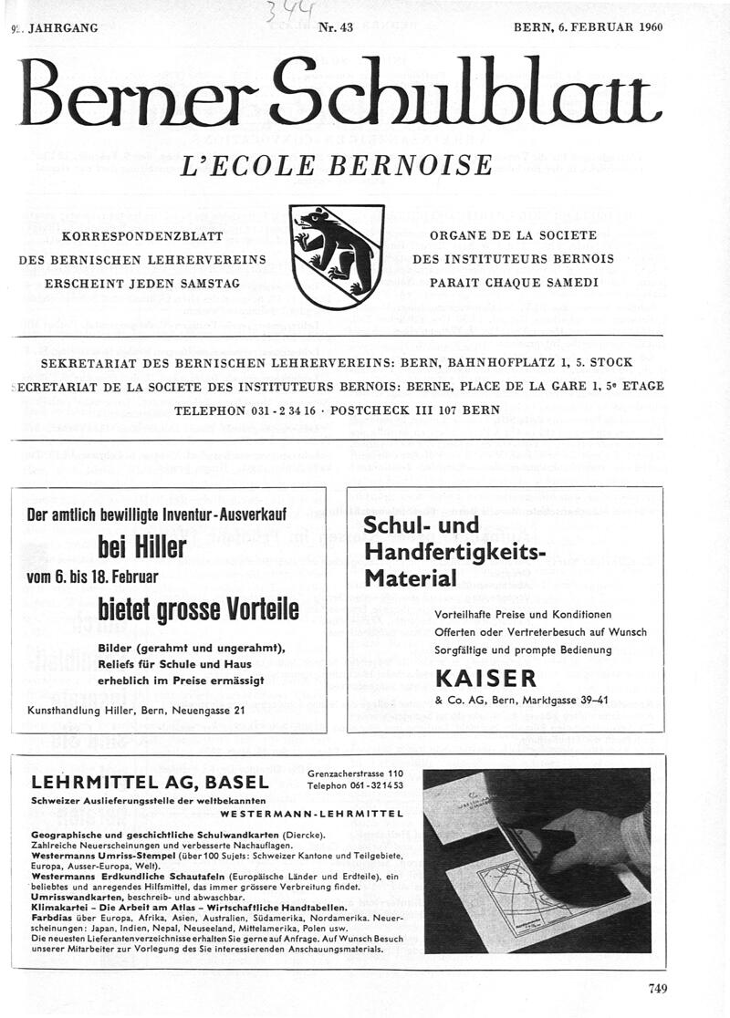 Buchumschlag - Heft 43