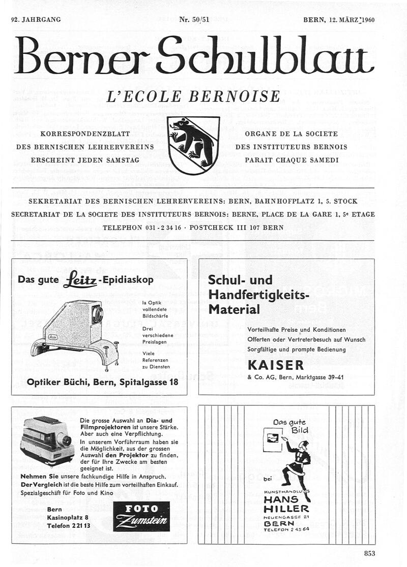 Buchumschlag - Heft 50-51