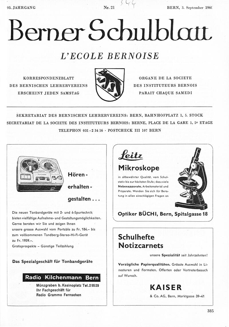 Buchumschlag - Heft 21