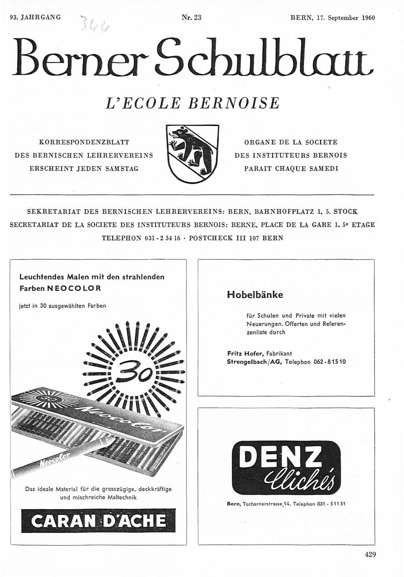 Buchumschlag - Heft 23