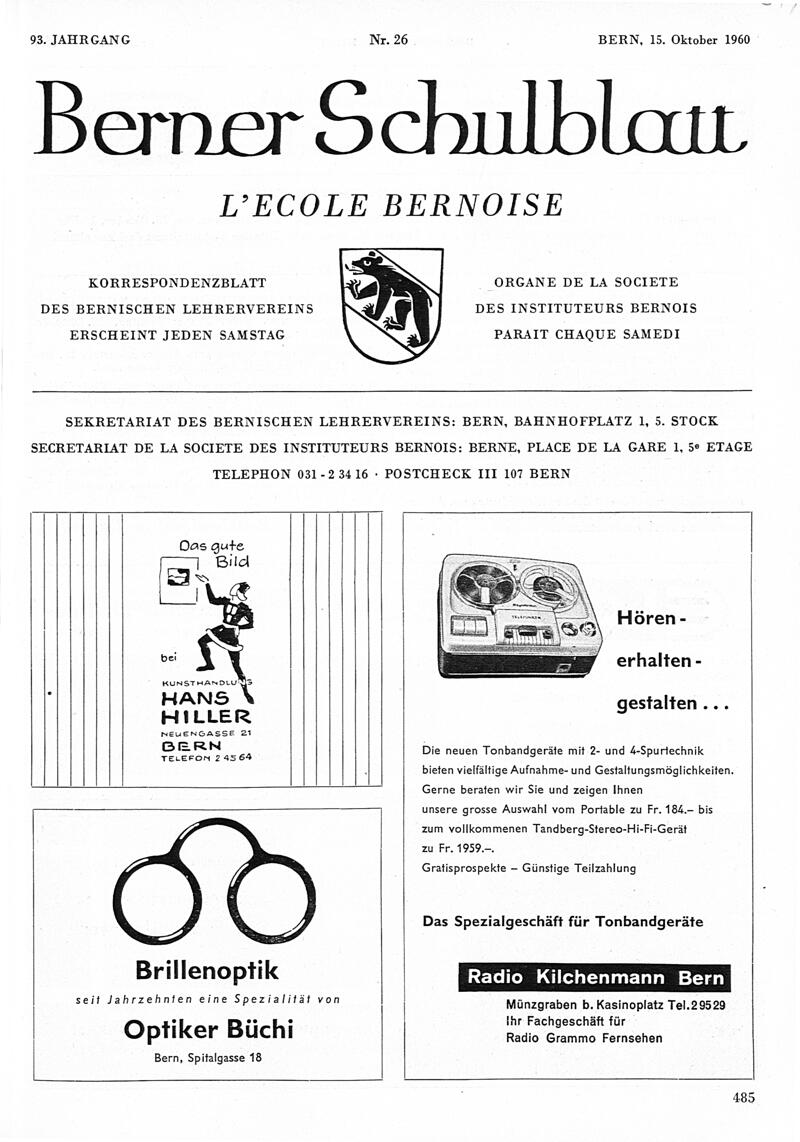 Buchumschlag - Heft 26