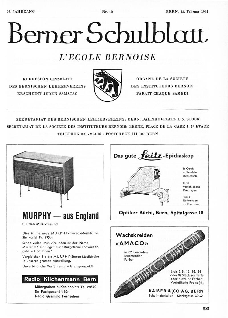 Buchumschlag - Heft 46