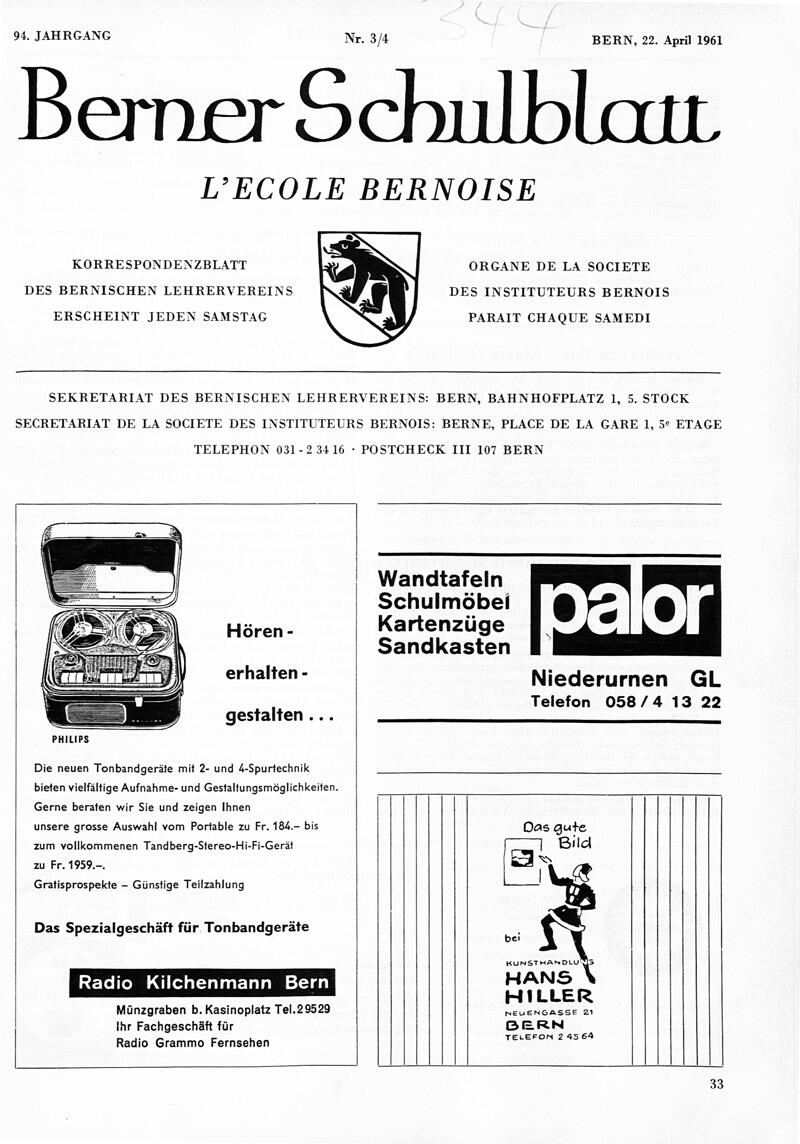 Buchumschlag - Heft 3-4