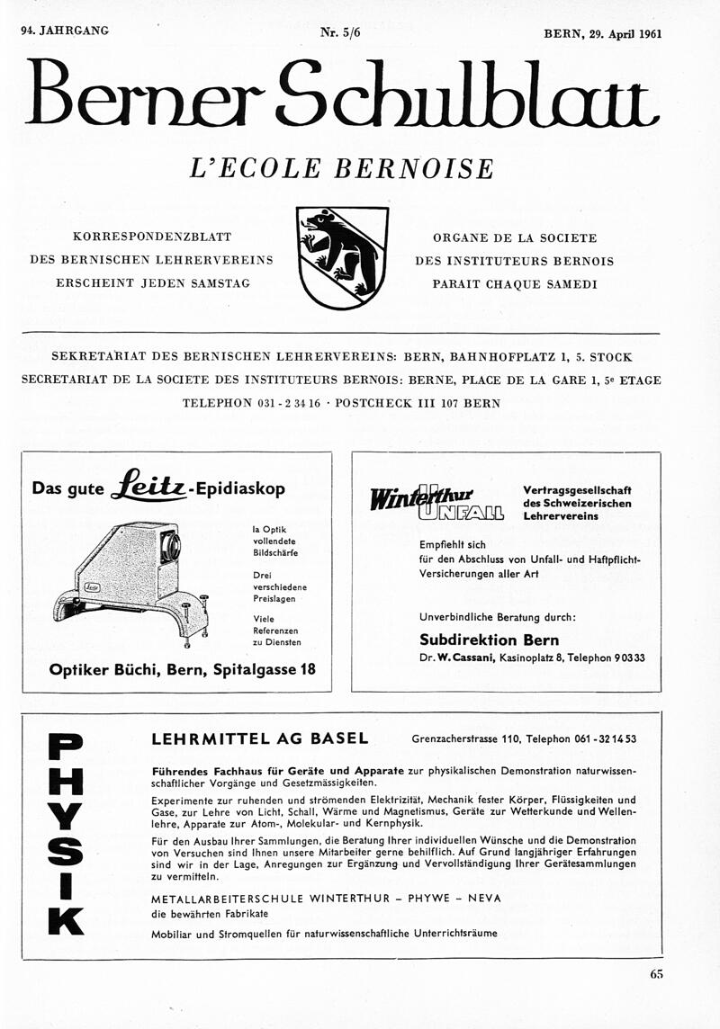 Buchumschlag - Heft 5-6