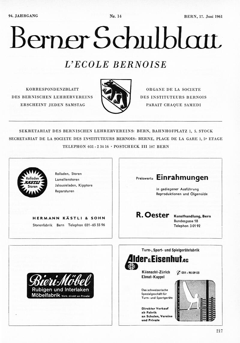 Buchumschlag - Heft 14