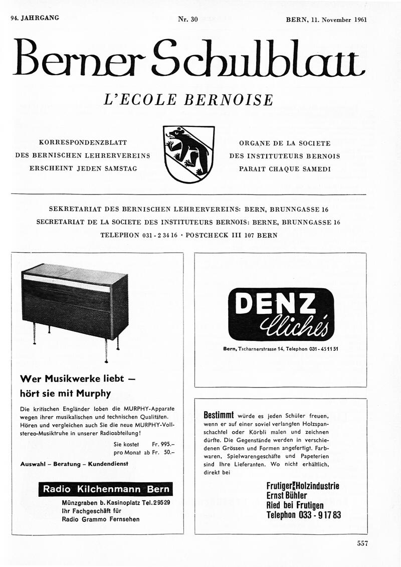 Buchumschlag - Heft 30