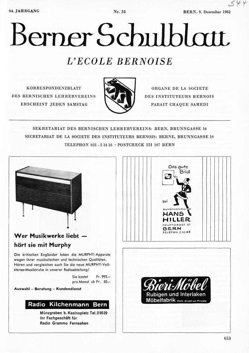 Buchumschlag - Heft 34